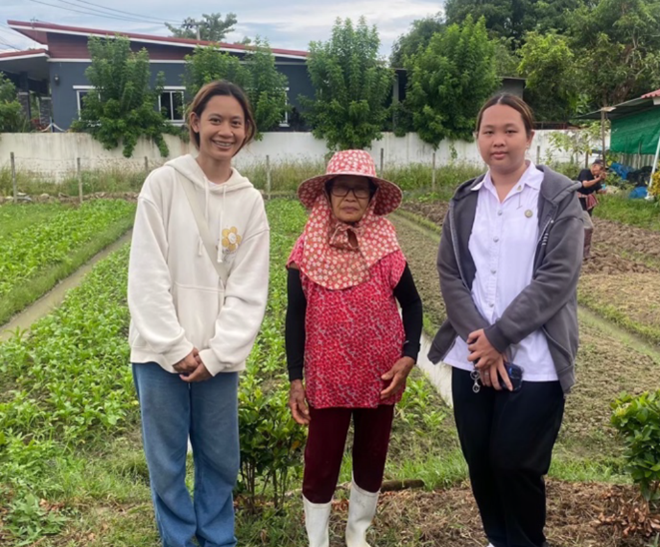Youth Volunteers: Developing innovations in organic vegetable production and cost-reducing technologies from agricultural waste of the Thung Yao community toward a circular economy — 24