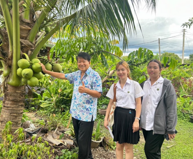 Youth Volunteers: Developing innovations in organic vegetable production and cost-reducing technologies from agricultural waste of the Thung Yao community toward a circular economy — 26
